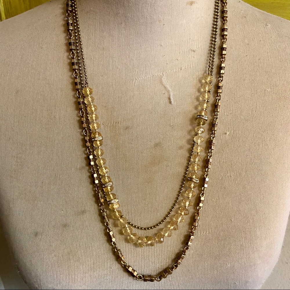J crew multi strand necklace good condition